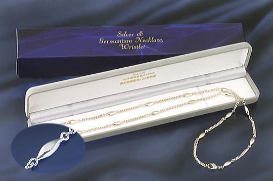 ゲルマニウムネックレス16駒65cm